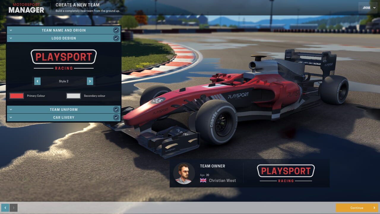 Motorsport Manager: Create Your Own Team Image