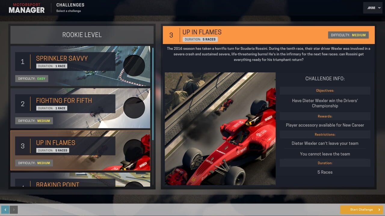 Motorsport Manager: Challenge Pack Image