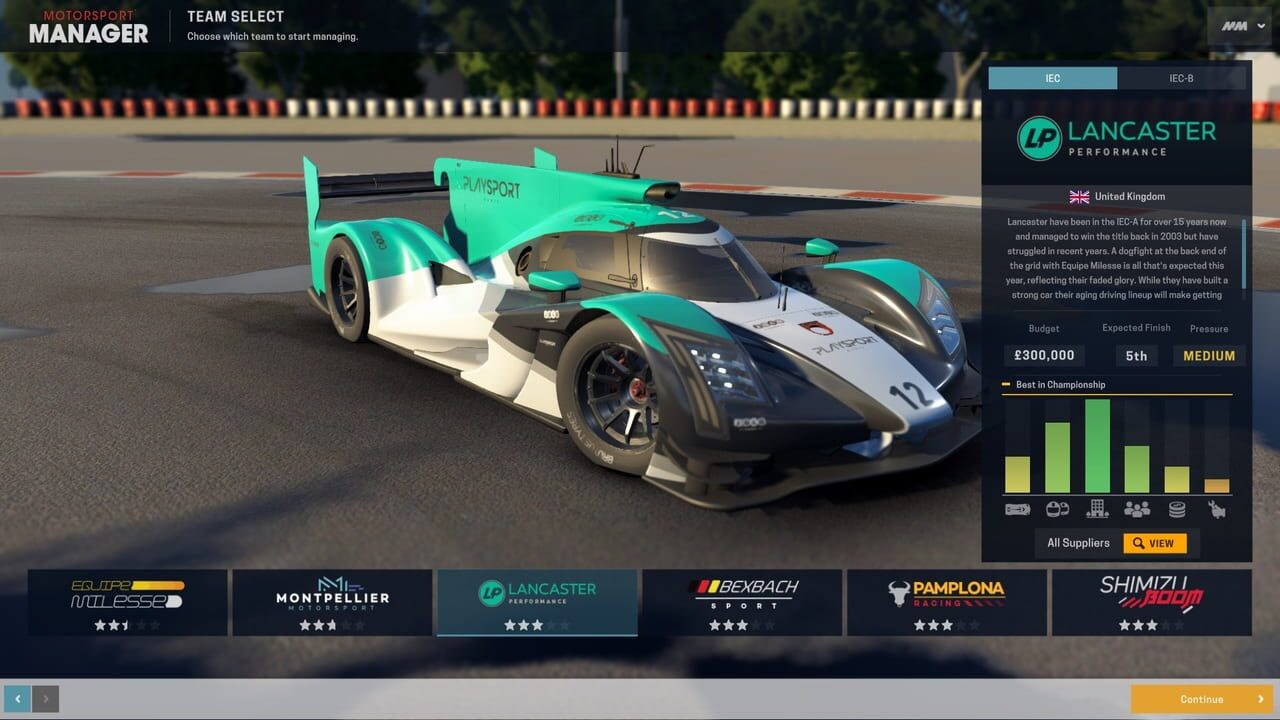 Motorsport Manager: Endurance Series Image