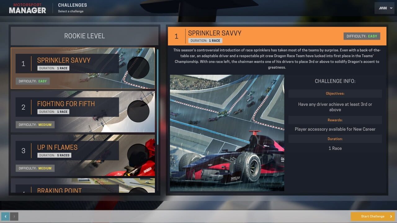 Motorsport Manager: Challenge Pack Image