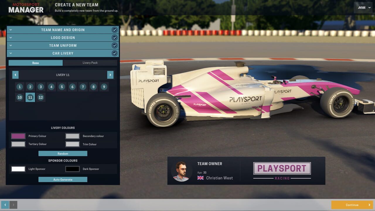 Motorsport Manager: Create Your Own Team Image