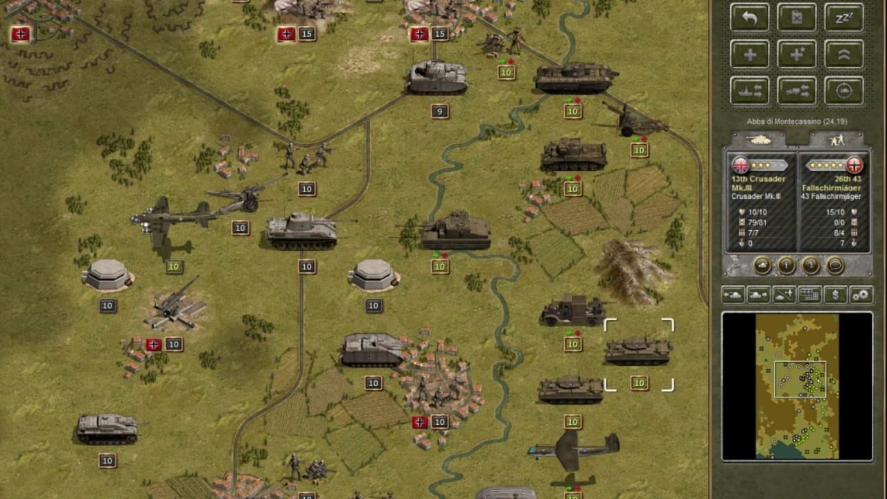 Panzer Corps: Allied Corps — Screenshot 2