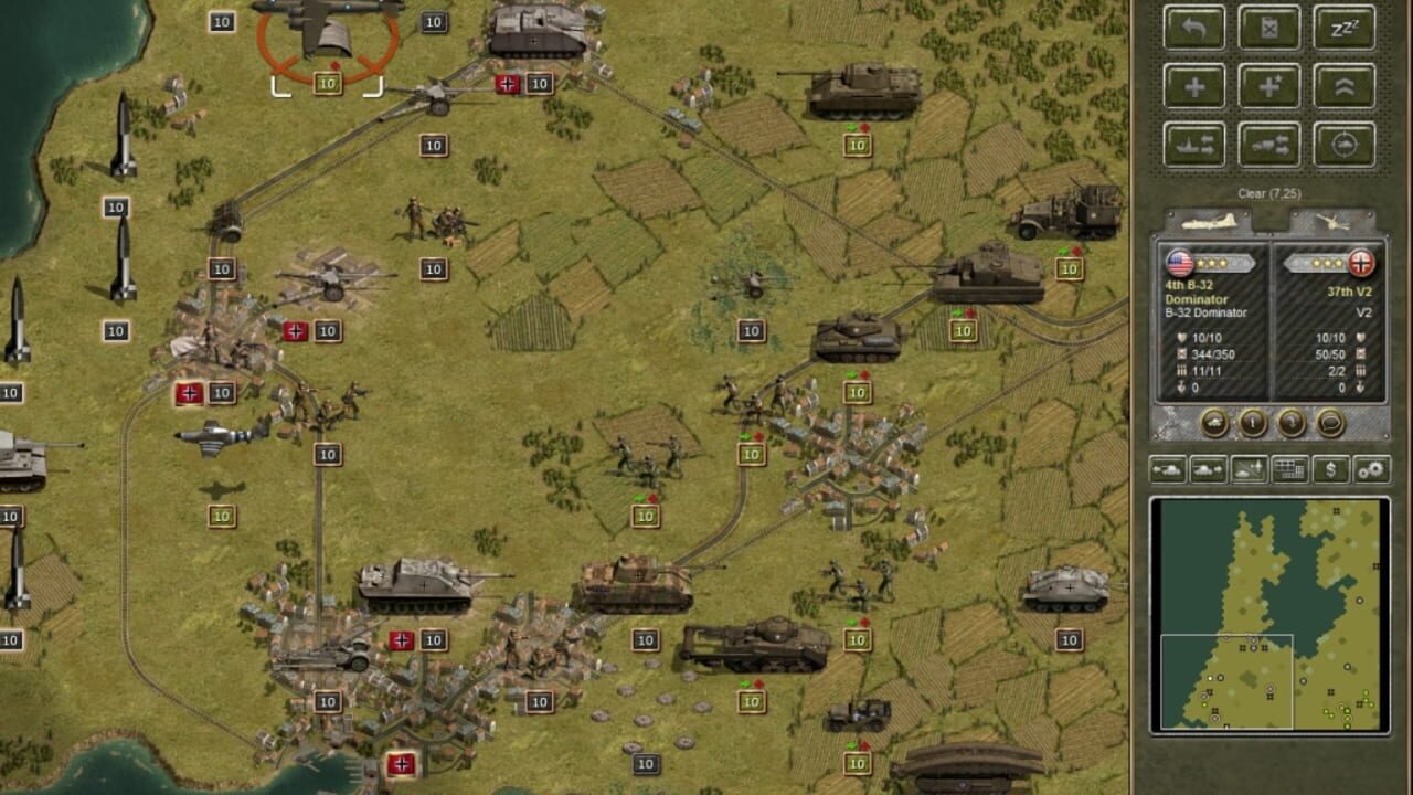 Panzer Corps: Allied Corps — Screenshot 3