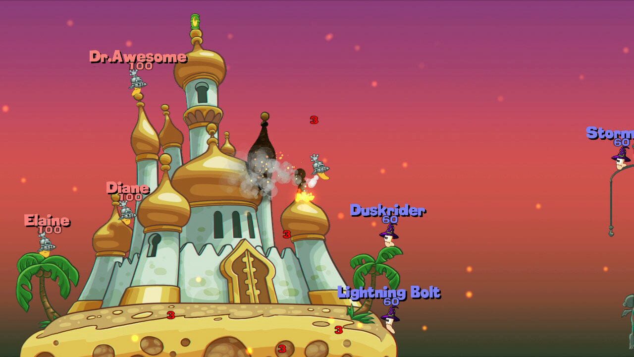 Worms Reloaded: Forts Pack Image