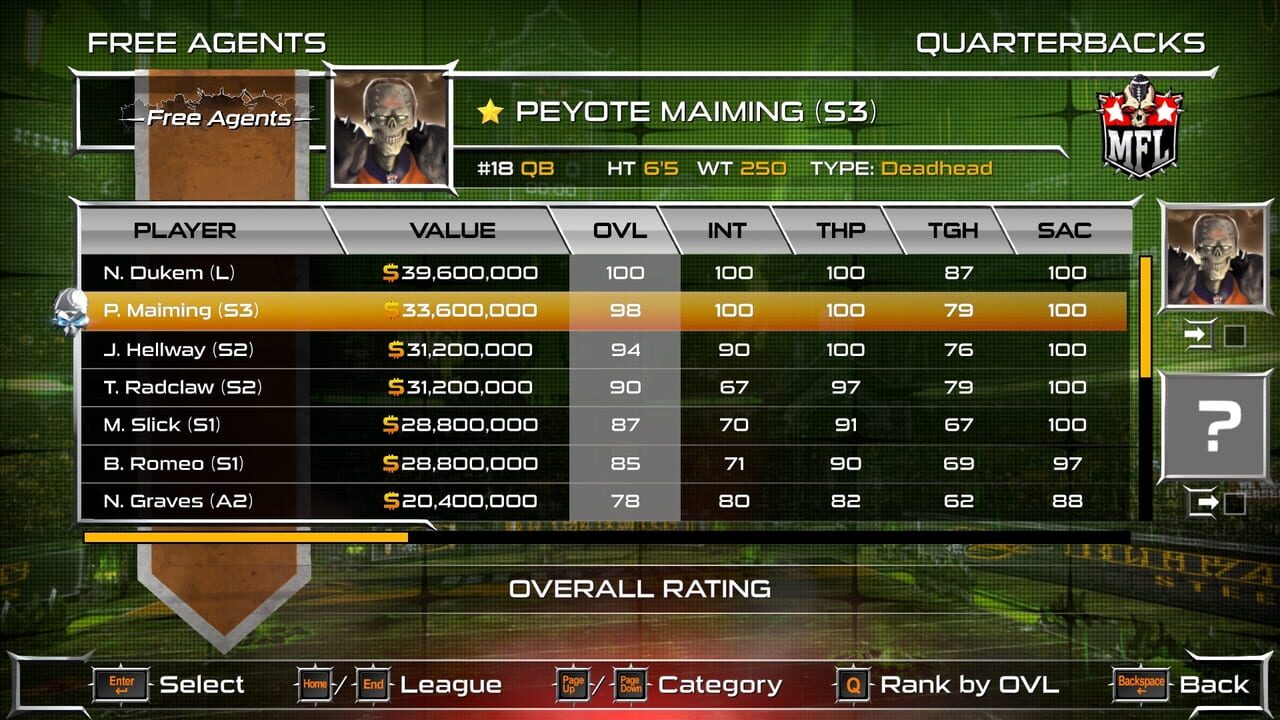Mutant Football League: Dynasty Image