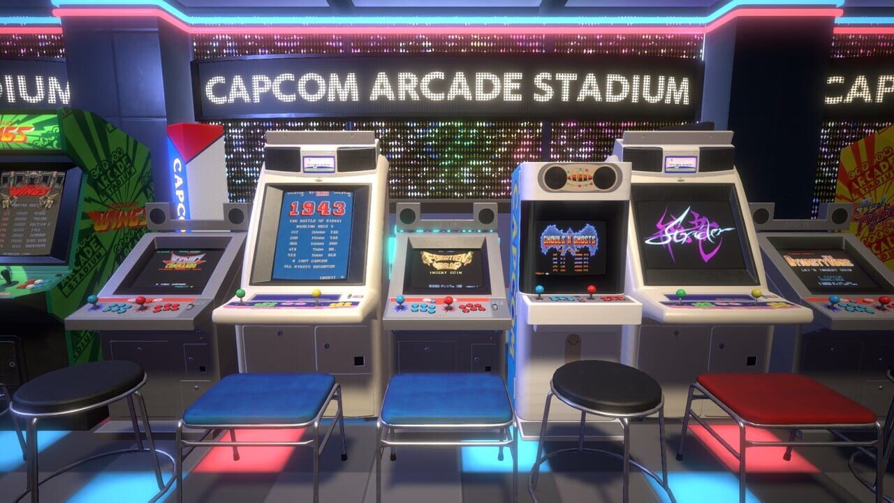 Capcom Arcade Stadium Packs 1, 2, and 3 Image