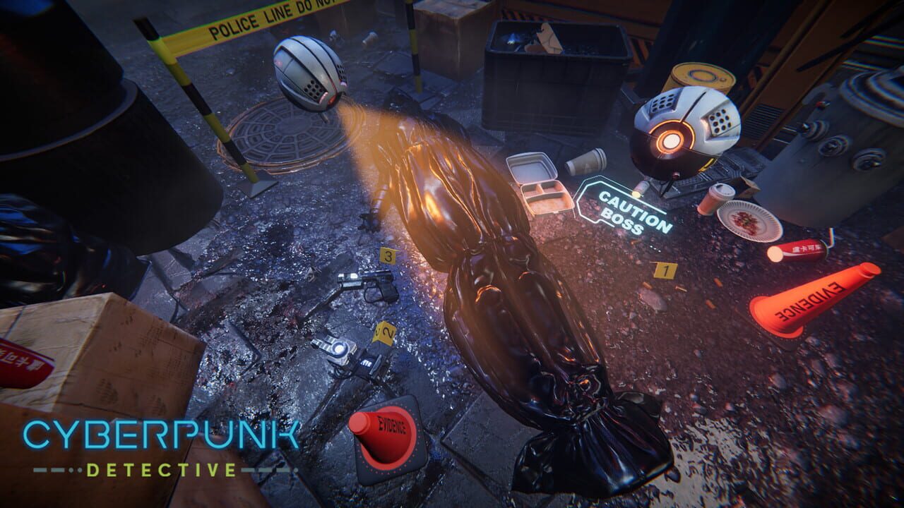 Cyberpunk Detective — Screenshot 2