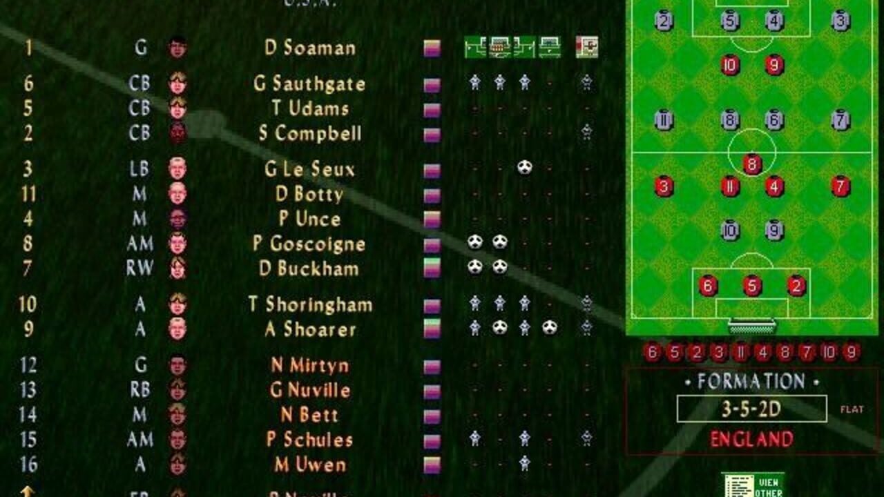 Sensible Soccer '98 — Screenshot 5