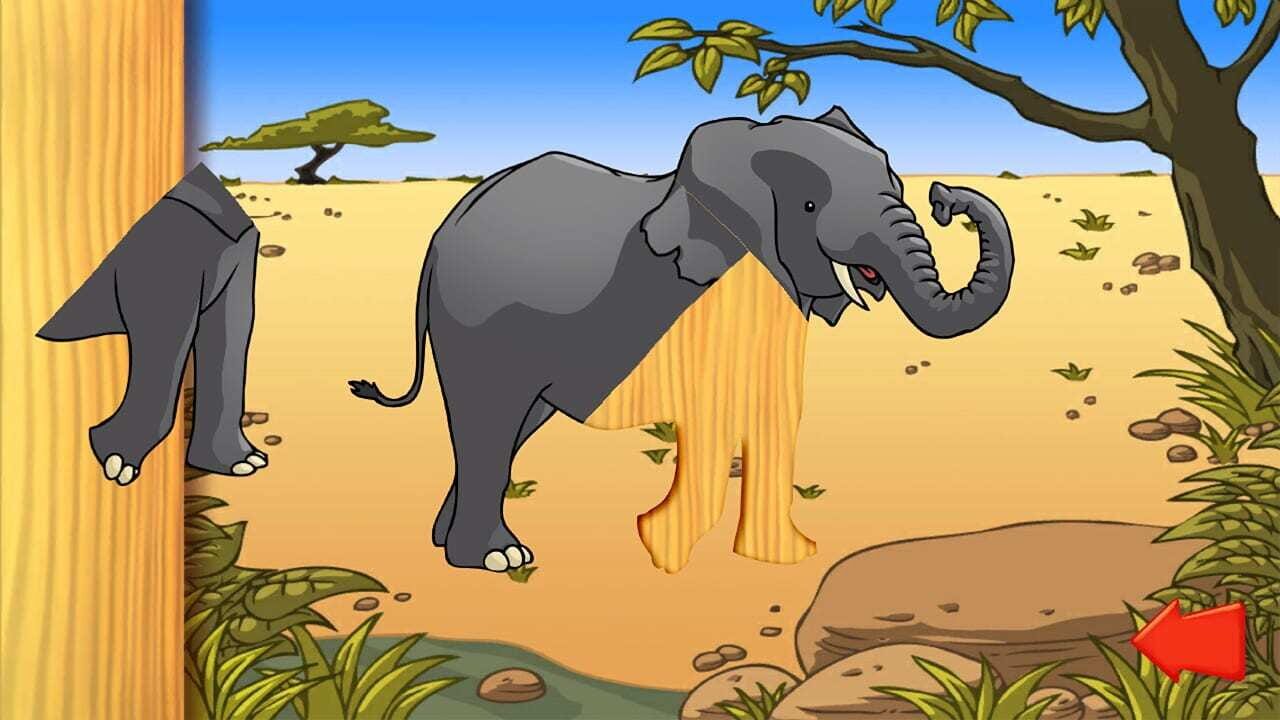 Animal Puzzle: Preschool Learning Game for Kids and Toddlers Image