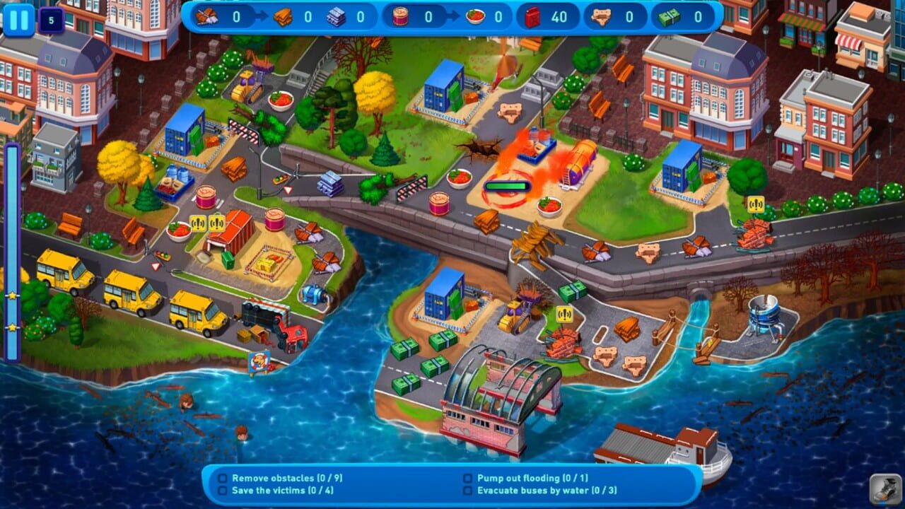 Emergency Crew: Volcano Eruption — Screenshot 2