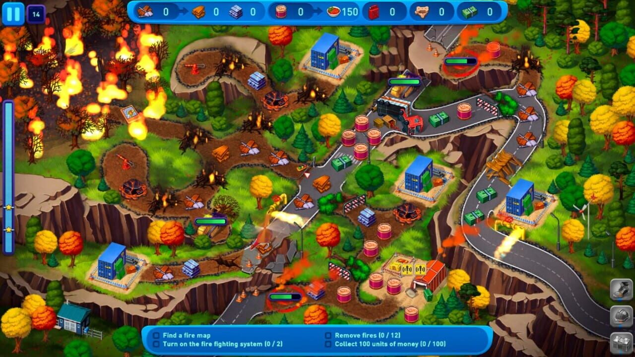 Emergency Crew: Volcano Eruption — Screenshot 1