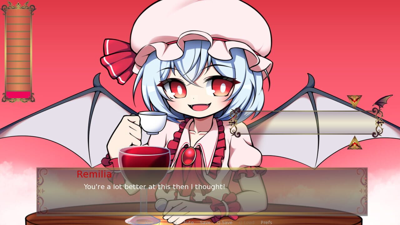 Save Me, Sakuya-san!: Remilia Scarlet's Coin and Glass Game Image