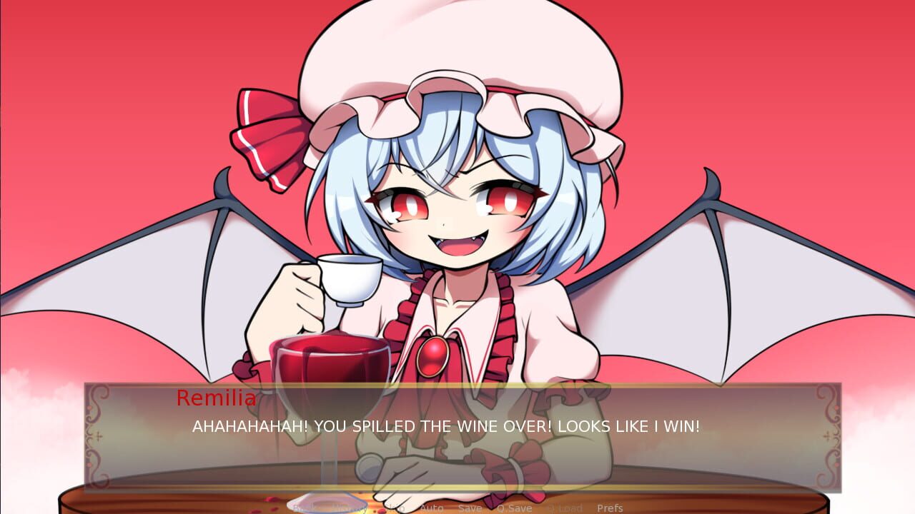 Save Me, Sakuya-san!: Remilia Scarlet's Coin and Glass Game Image