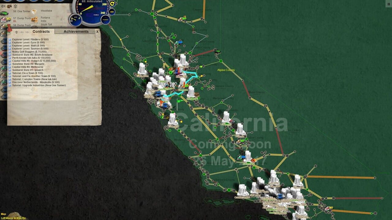 Logistical: USA - California Image