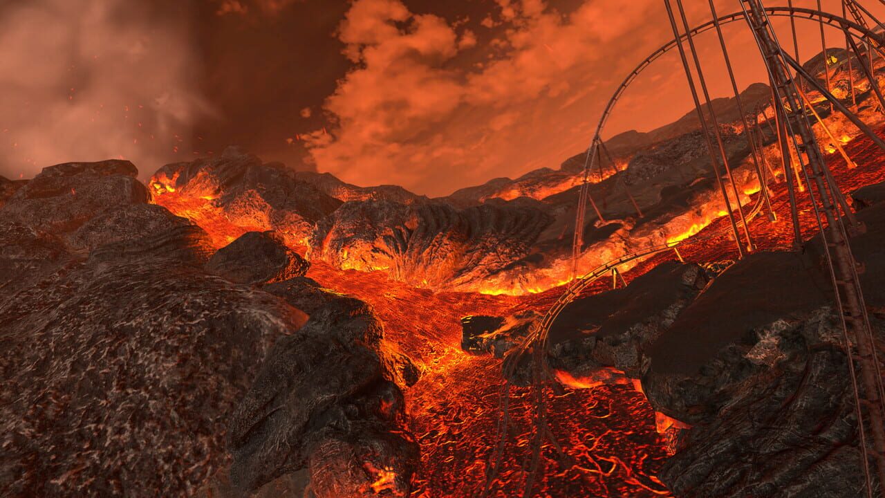Epic Roller Coasters: Tuwhena Volcano Image