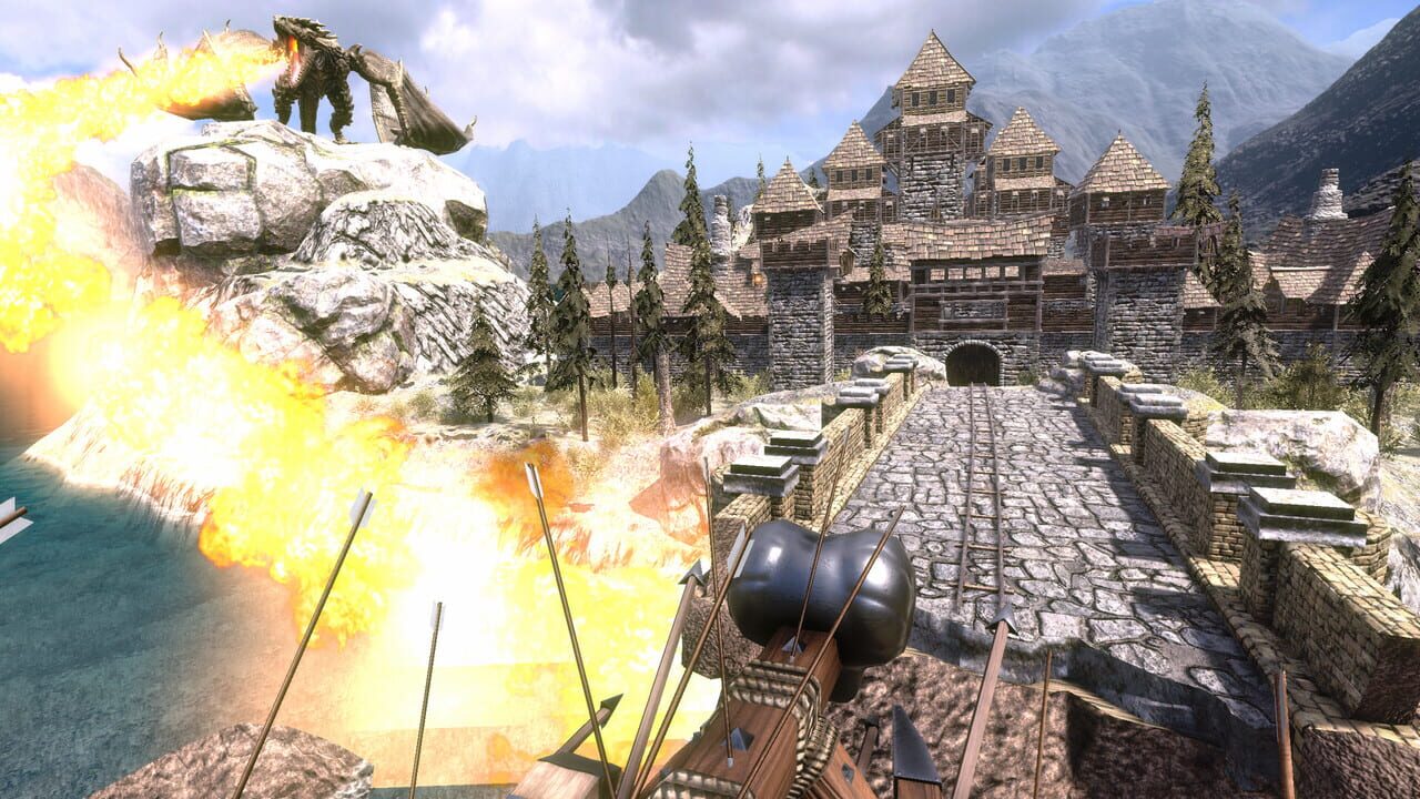 Epic Roller Coasters: Wyvern Siege Image