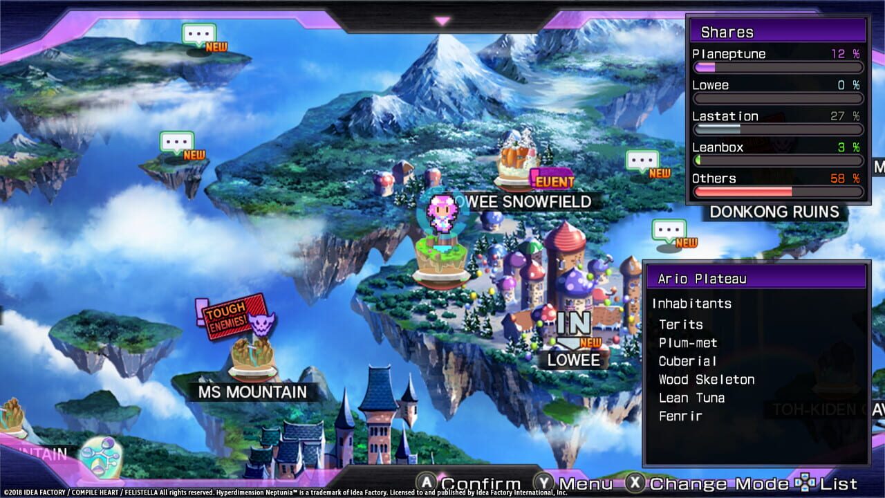 Hyperdimension Neptunia Re;Birth1: Pain Terrain Image