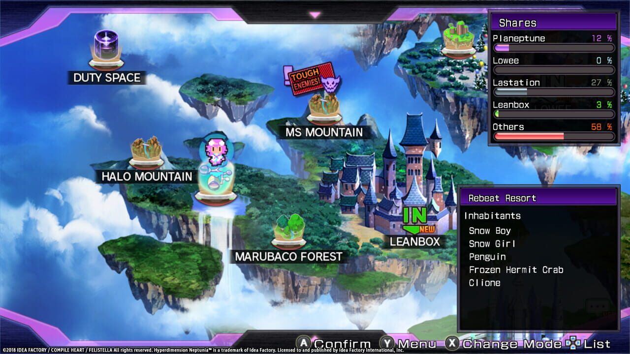 Hyperdimension Neptunia Re;Birth1: Pain Terrain Image