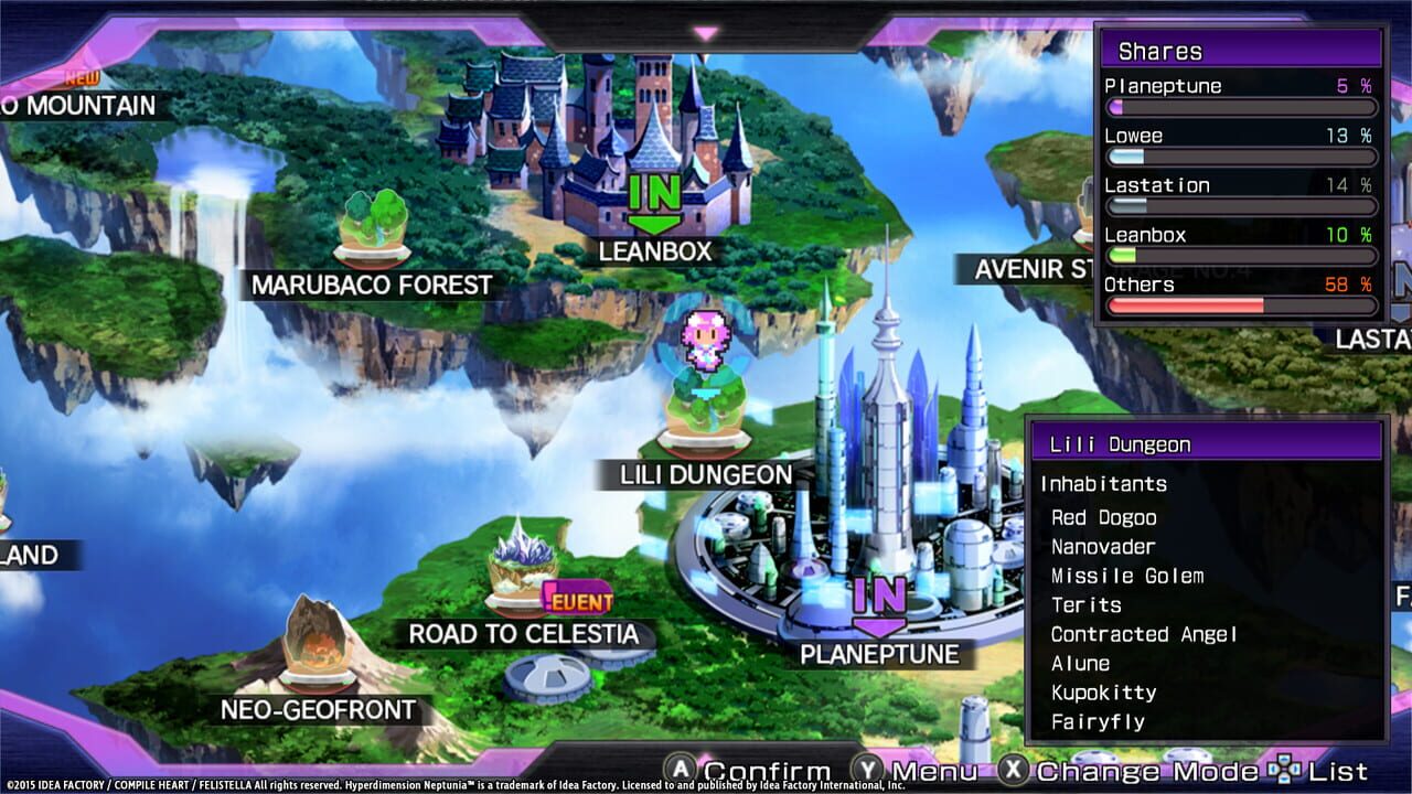 Hyperdimension Neptunia Re;Birth1: Lily-ad Dungeon Image