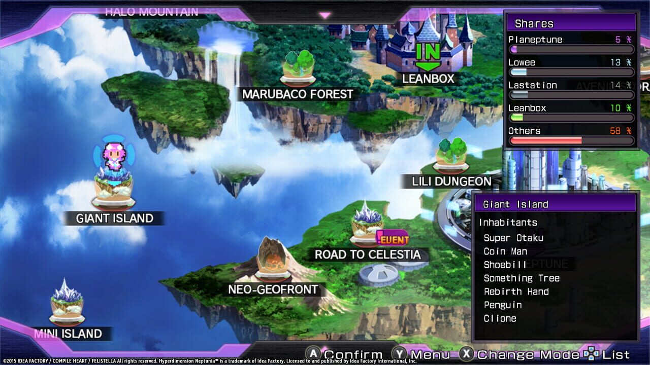 Hyperdimension Neptunia Re;Birth1: Giant Island Dungeon Image