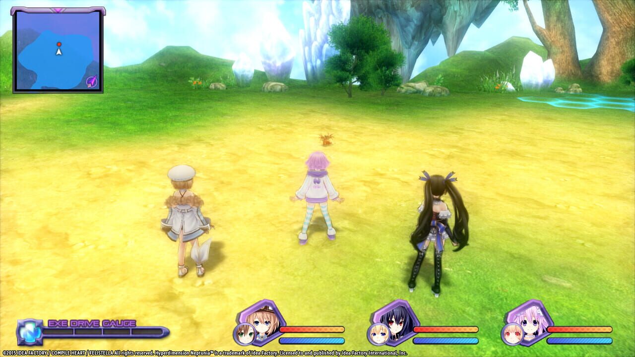 Hyperdimension Neptunia Re;Birth1: Mini Island Image