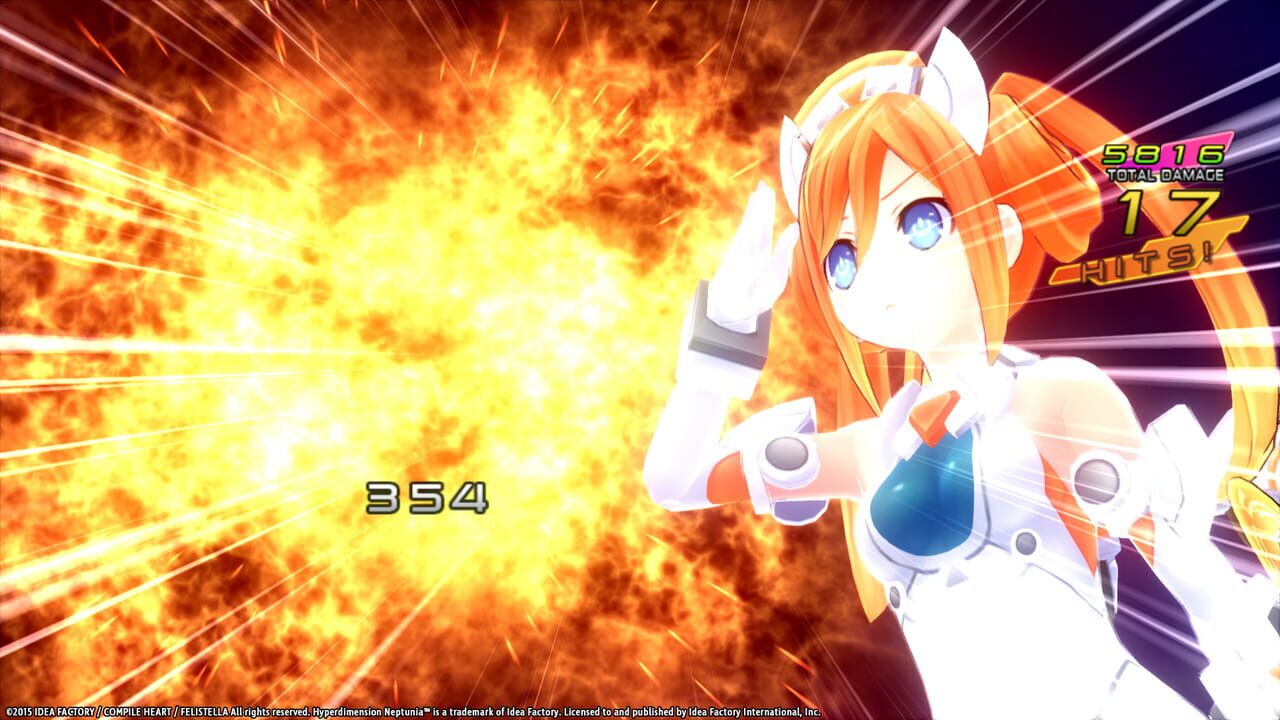 Hyperdimension Neptunia Re;Birth1: Uzume Battle Entry Image