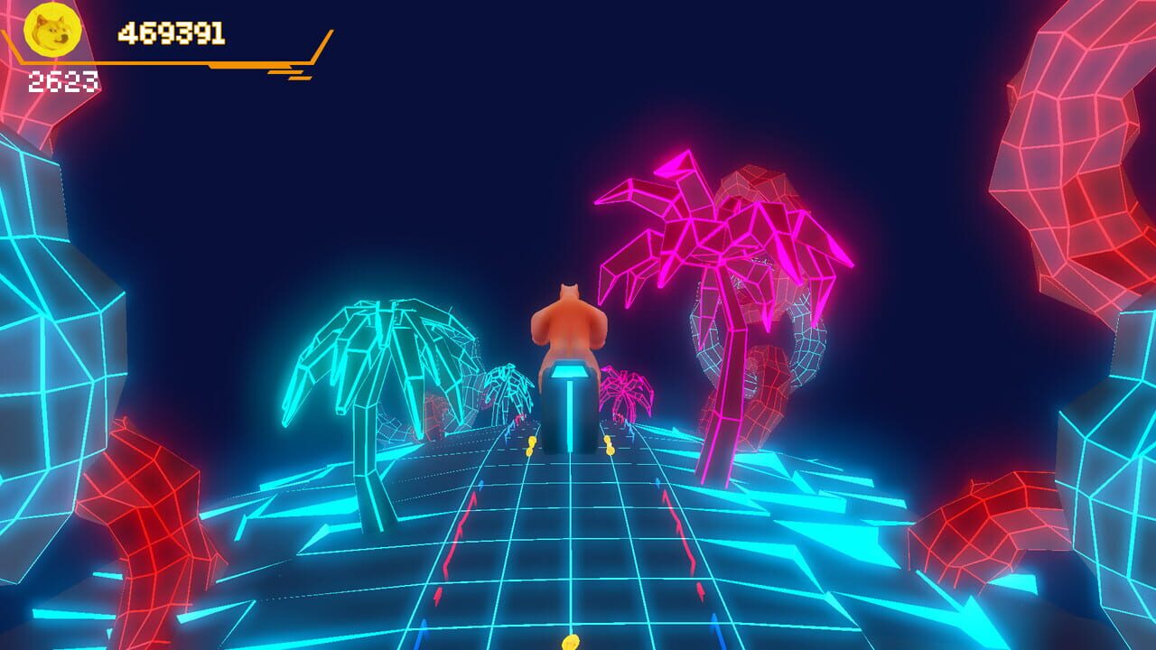 Cyber-doge 2077: Meme runner — Screenshot 2