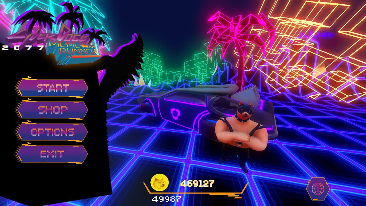 Cyber-doge 2077: Meme runner — Screenshot 4