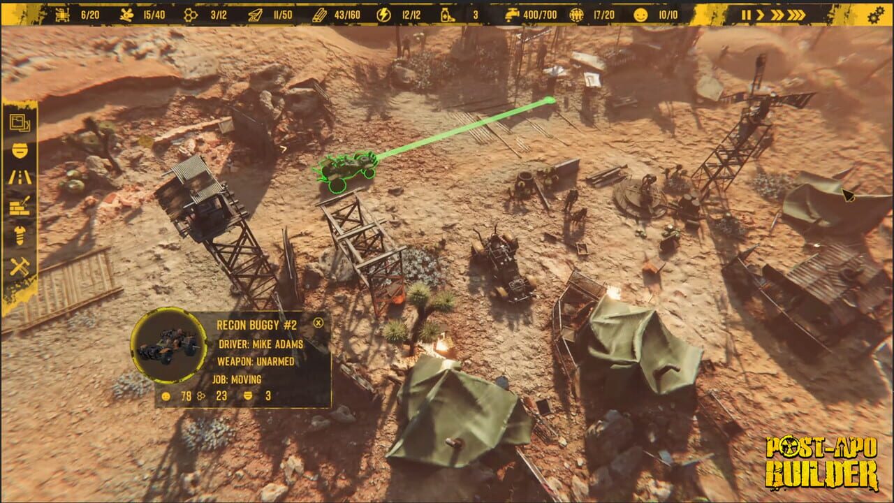 Screenshot de Post-Apo Builder