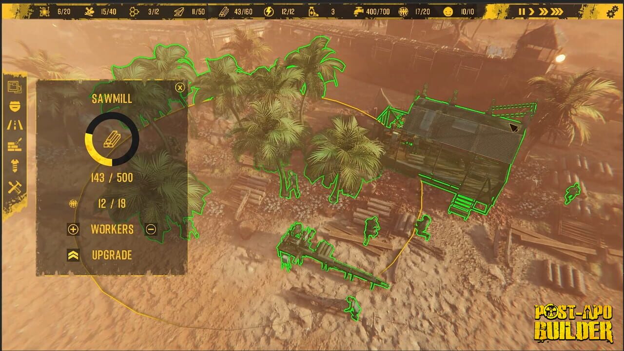 Screenshot de Post-Apo Builder
