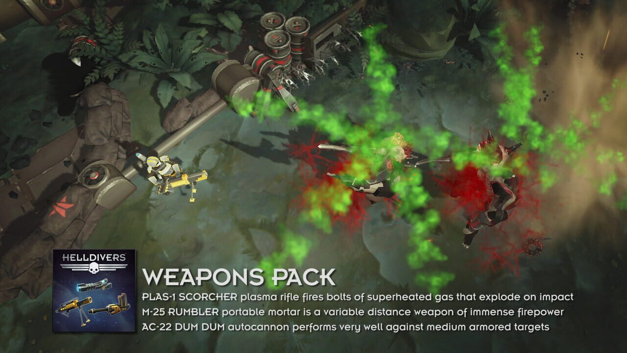 Helldivers: Weapons Pack — Screenshot 3