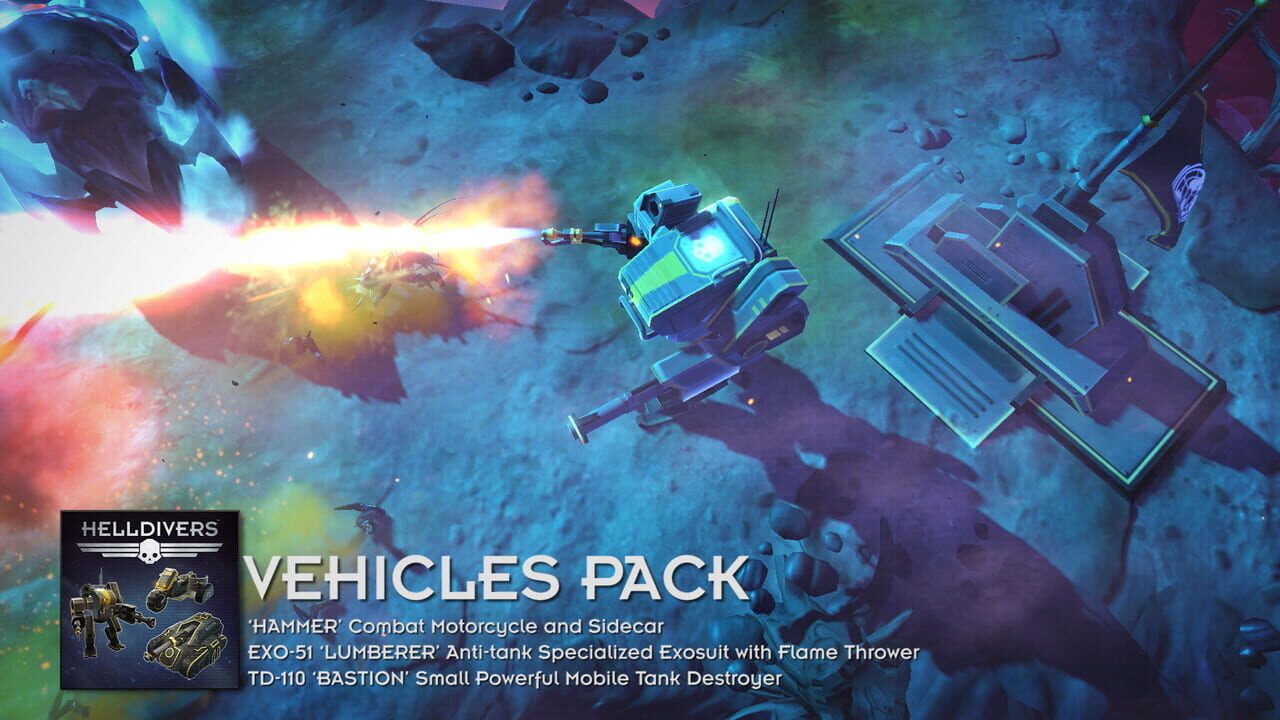 Helldivers: Vehicles Pack — Screenshot 3