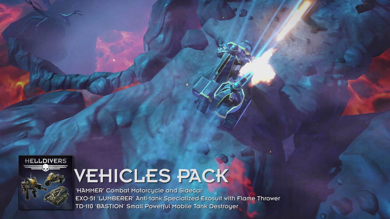 Helldivers: Vehicles Pack — Screenshot 4