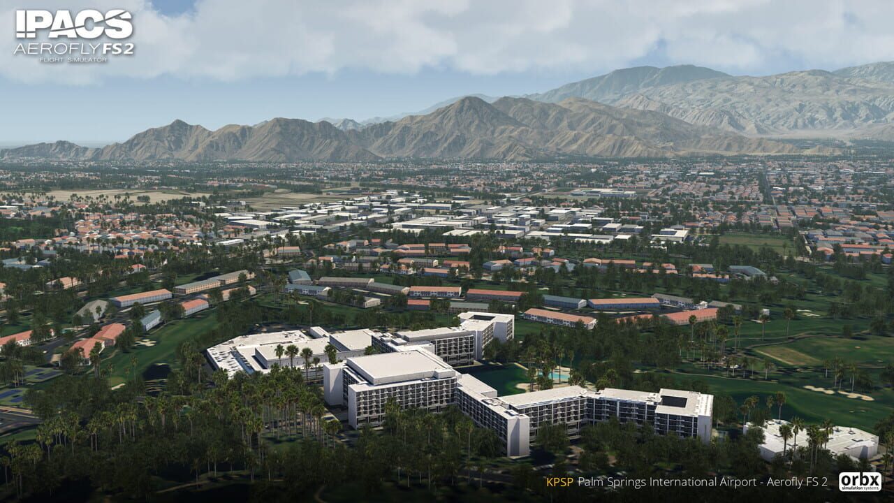 Aerofly FS 2 Flight Simulator: Orbx - Palm Springs International Airport Image