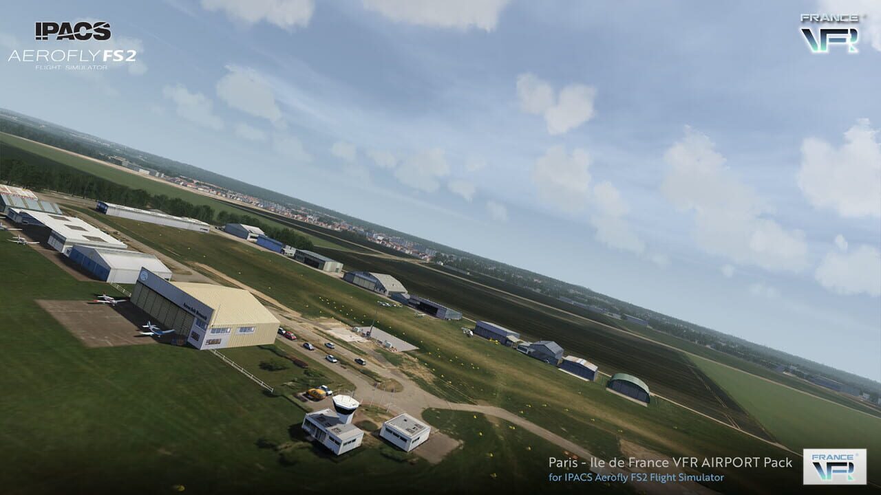 Aerofly FS 2 Flight Simulator: France VFR - Paris-Ile-de-France Airport Pack Image