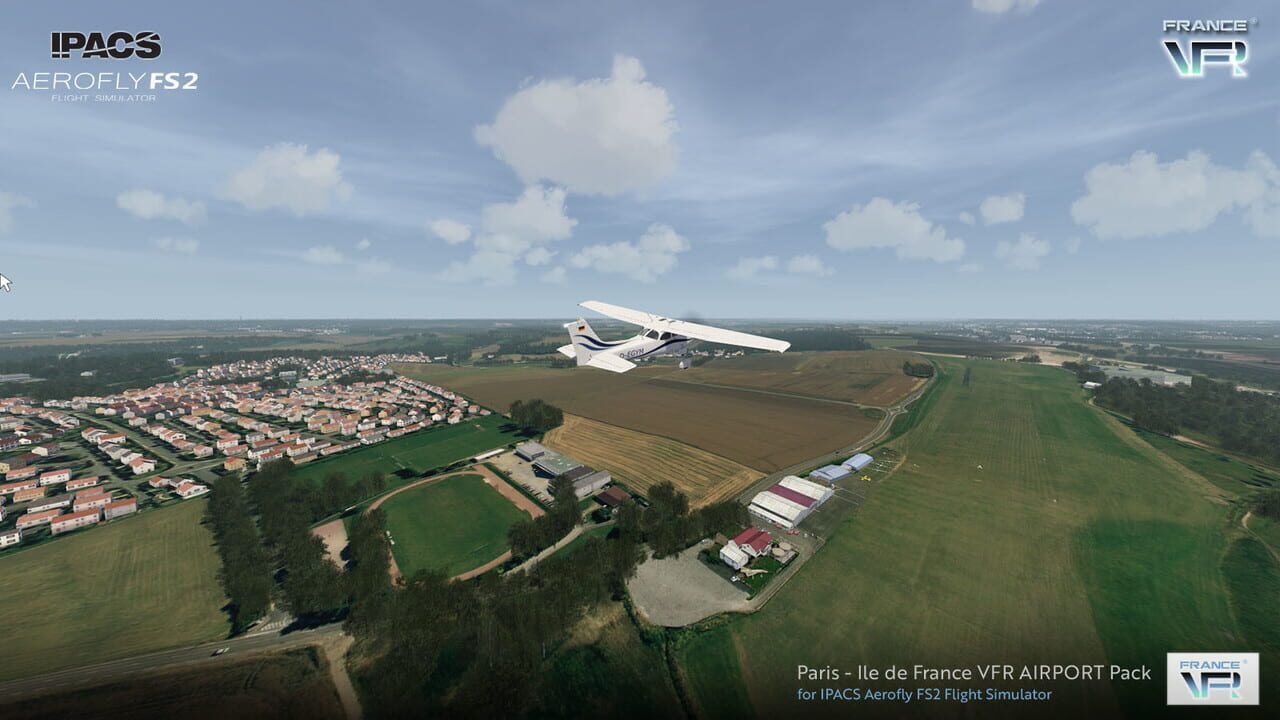 Aerofly FS 2 Flight Simulator: France VFR - Paris-Ile-de-France Airport Pack Image
