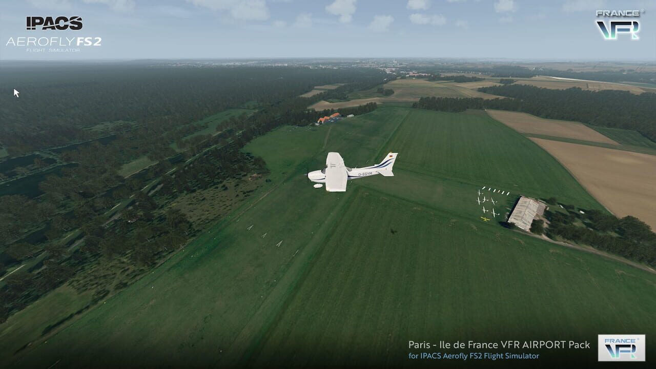 Aerofly FS 2 Flight Simulator: France VFR - Paris-Ile-de-France Airport Pack Image