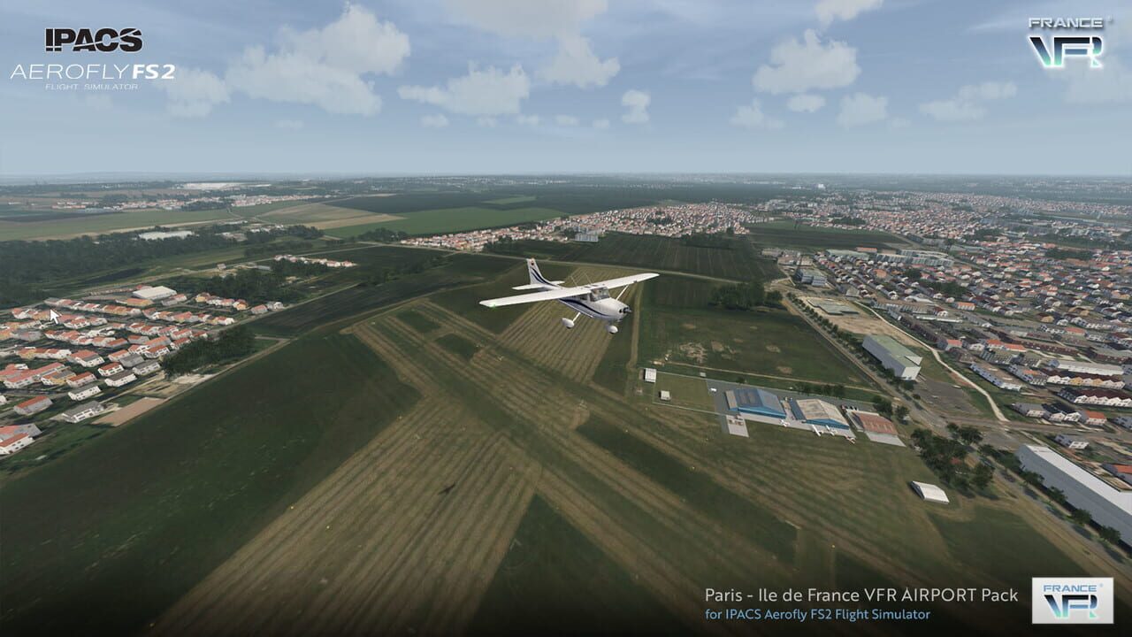 Aerofly FS 2 Flight Simulator: France VFR - Paris-Ile-de-France Airport Pack Image