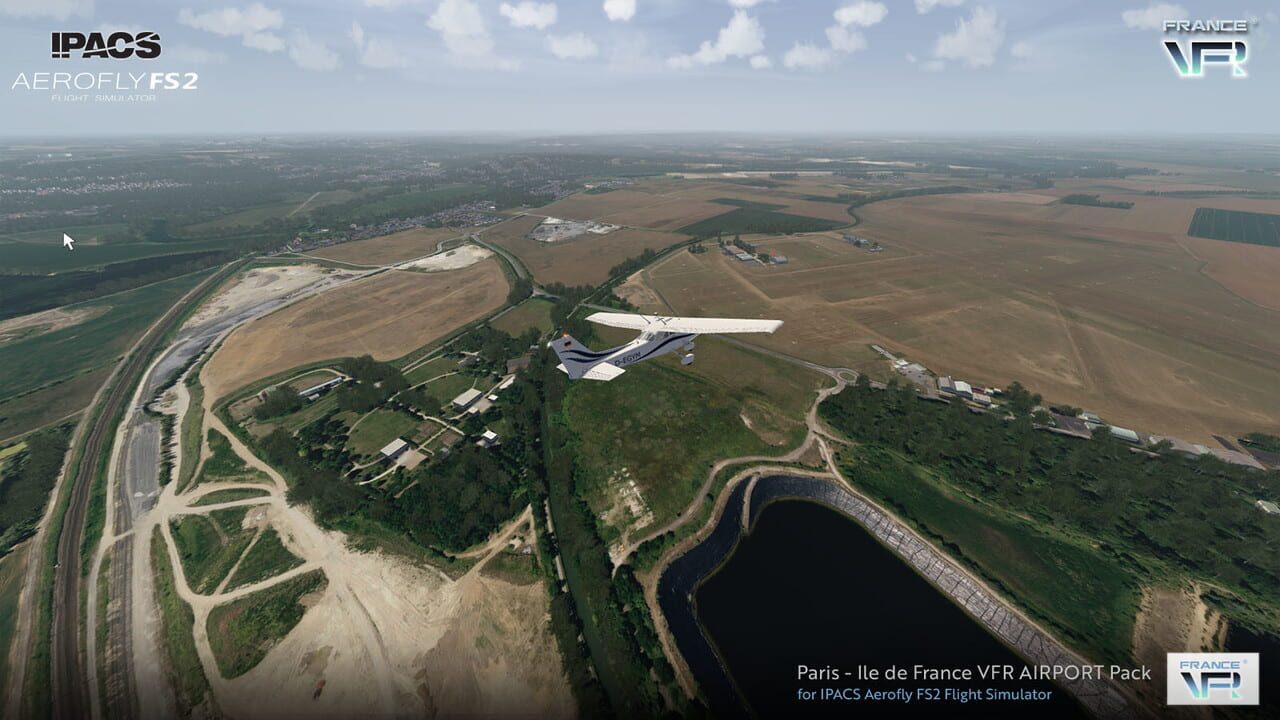 Aerofly FS 2 Flight Simulator: France VFR - Paris-Ile-de-France Airport Pack Image