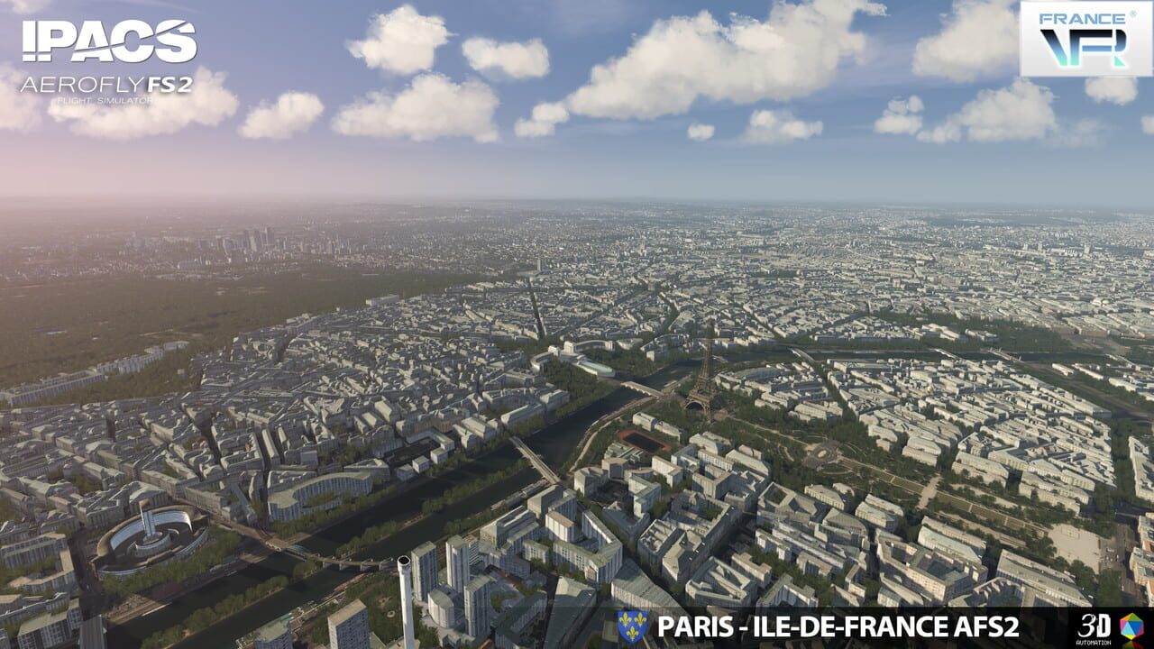 Aerofly FS 2 Flight Simulator: France VFR - Paris-Ile-de-France Image