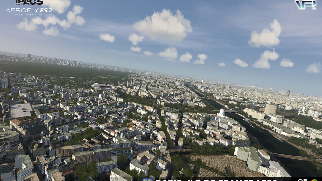 Aerofly FS 2 Flight Simulator: France VFR - Paris-Ile-de-France Image