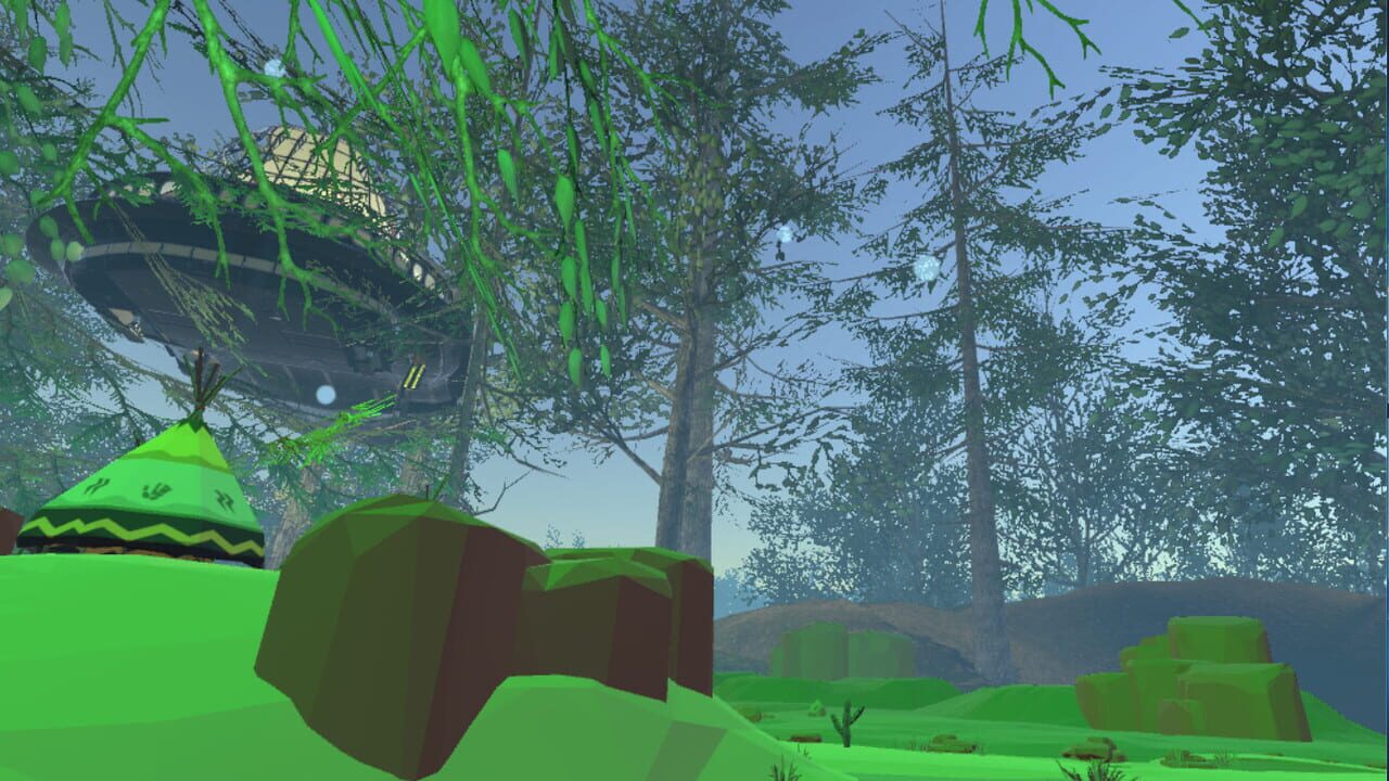 VR Wonderland: mini civilizations in a forest Image