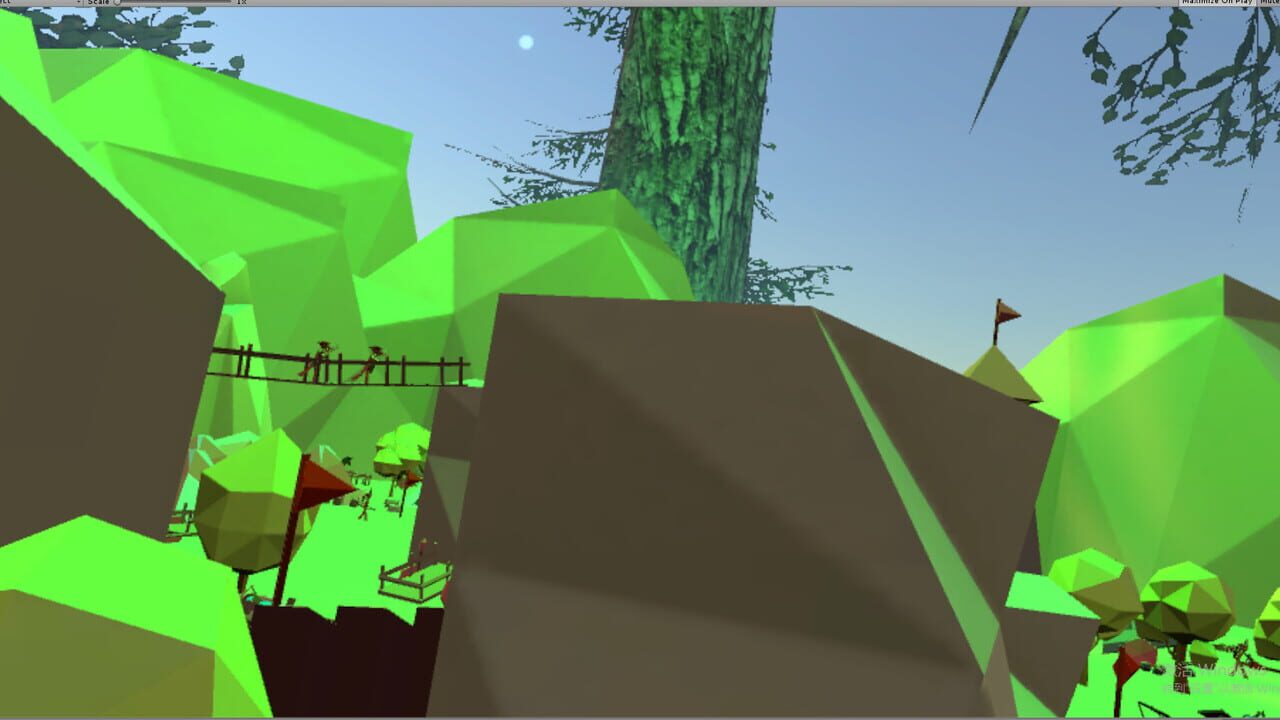 VR Wonderland: mini civilizations in a forest Image