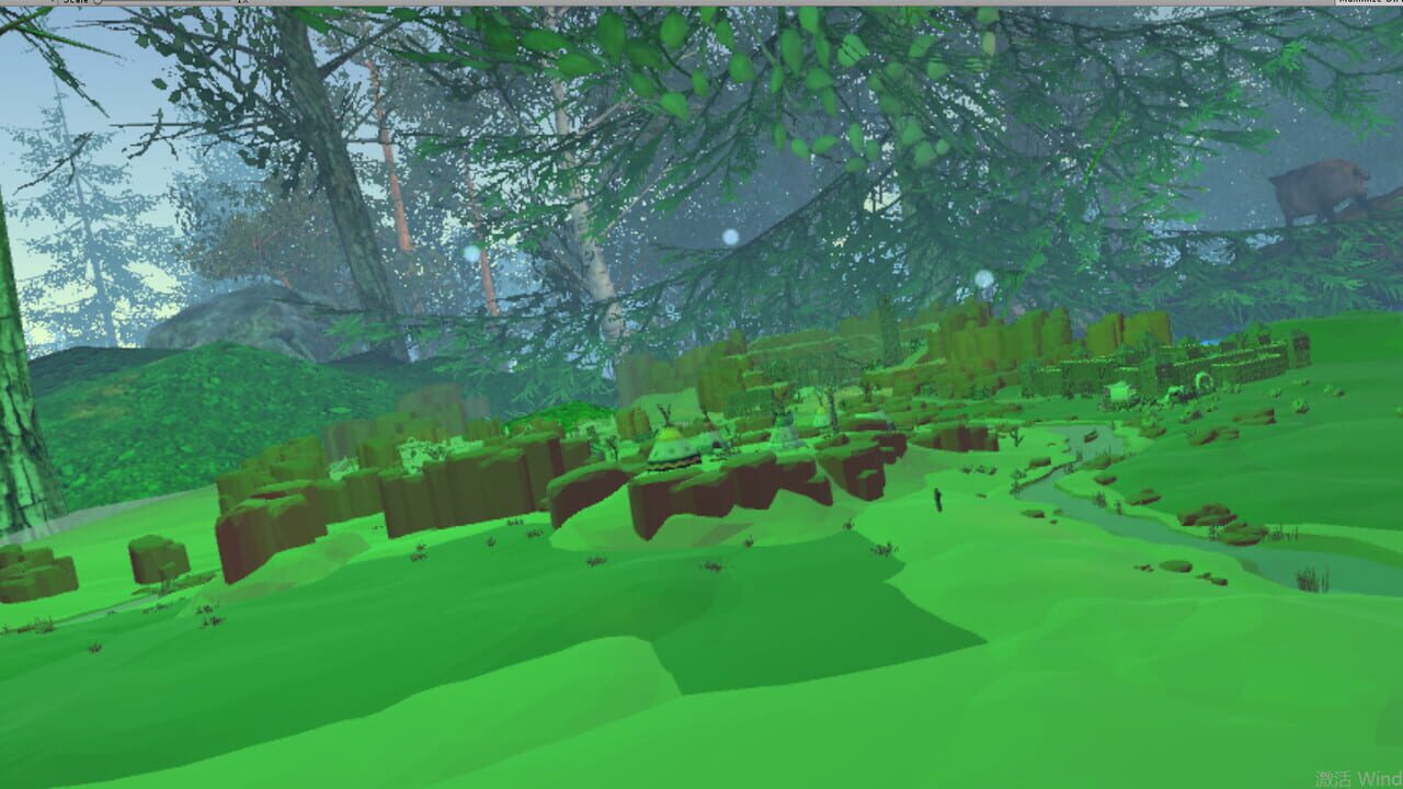 VR Wonderland: mini civilizations in a forest Image