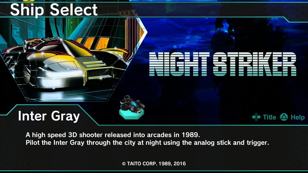 Dariusburst: Chronicle Saviours - Night Striker Image