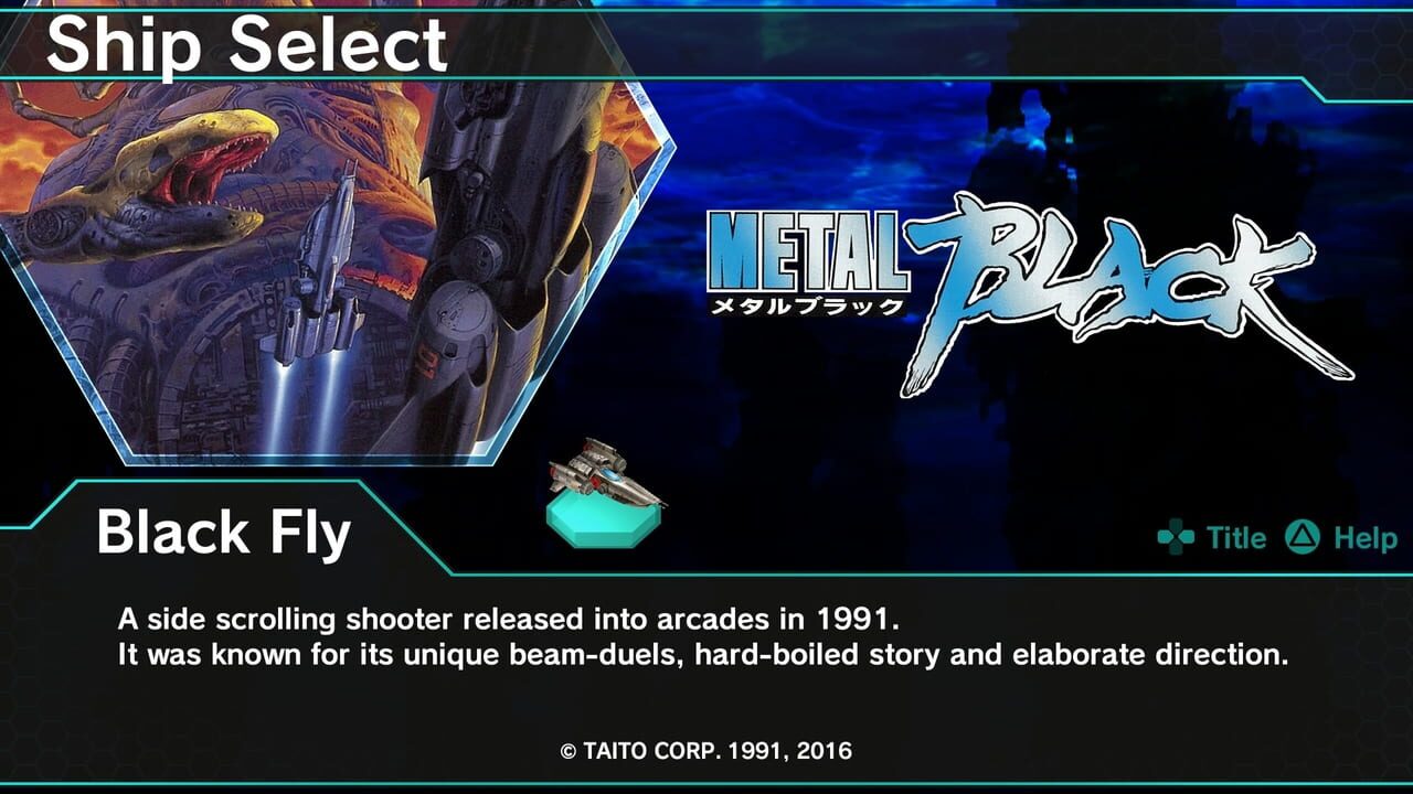 Dariusburst: Chronicle Saviours - Metal Black Image