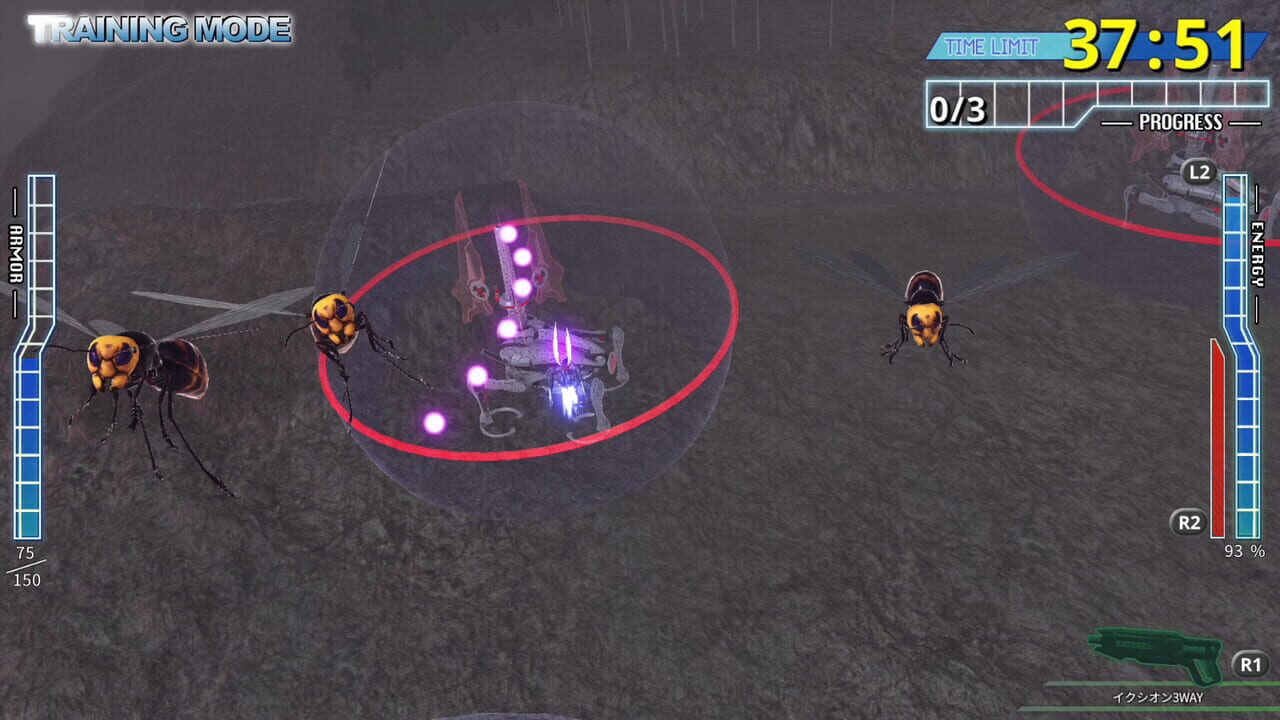 Earth Defense Force 4.1: Wing Diver the Shooter - Training Mode — Screenshot 5