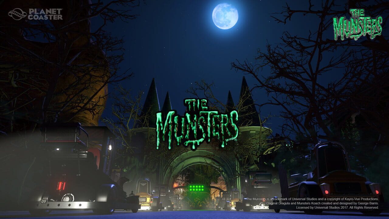 Planet Coaster: The Munsters Munster Koach Construction Kit Image