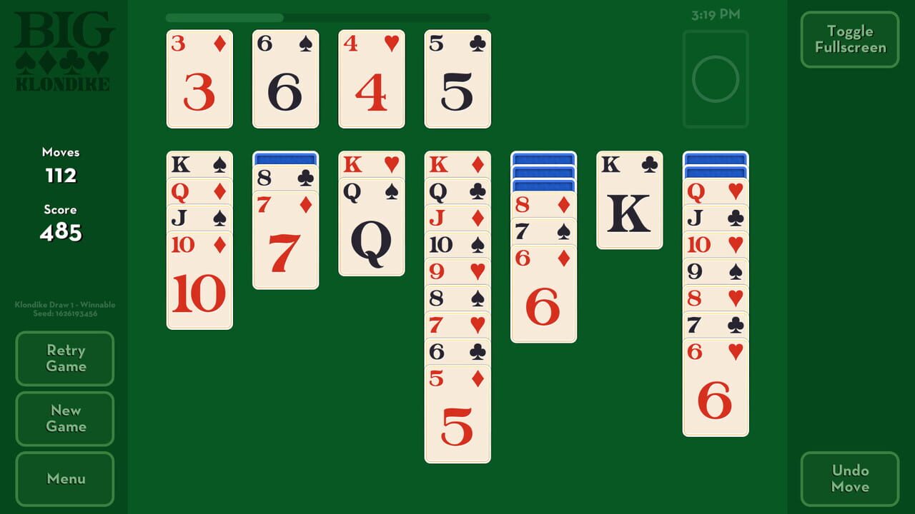 Big Klondike: Classic Solitaire Image