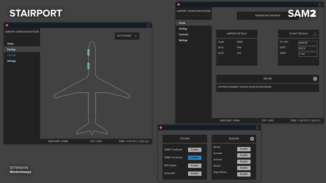 X-Plane 11: Add-on - SAM WorldJetways Image